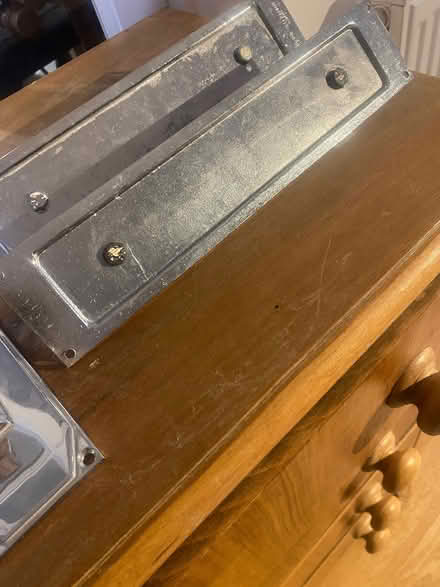 Photo of free 4 very solid metal door handles (Bradford on Avon BA15) #3