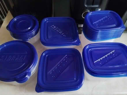 Photo of free Plastic storage containers & lids (Newark) #3