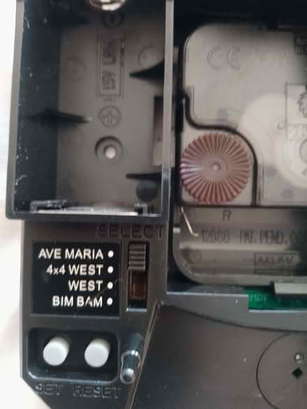 Photo of free Battery mechanism for small pendulum clock (Broseley TF12) #3