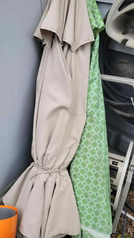 Photo of free 2 patio umbrellas (Aberdeen by train station) #1