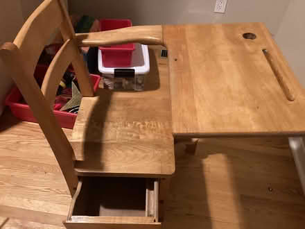 Photo of free Wooden student desk (Nepean) #1