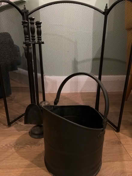 Photo of free Fire guard, fuel scuttle and iron tools (Harley Shute TN38) #1