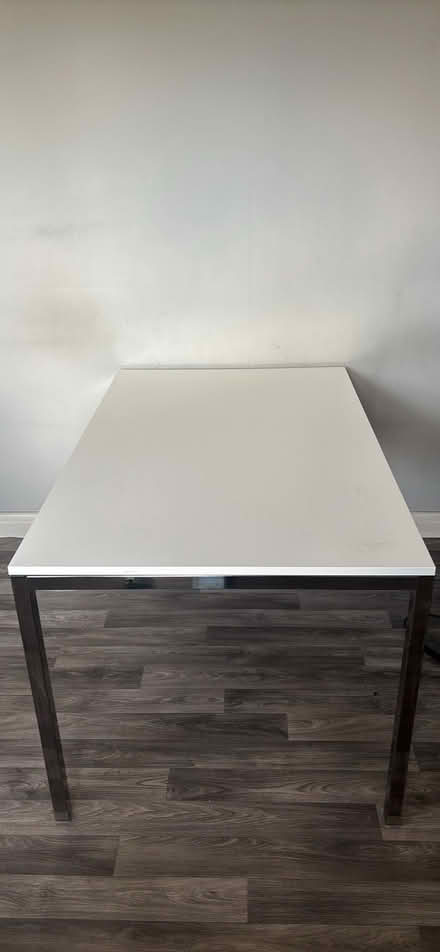 Photo of free Large Ikea dining table white (CT11) #1