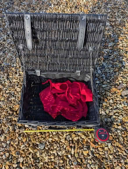 Photo of free Wicker hamper basket (Woodgreen, SP6) #3
