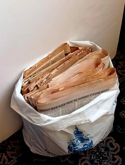 Photo of free Old newspapers (N16 Stamford Hill, Hackney) #1