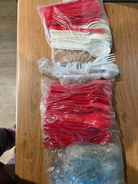 Photo of free Plastic cutlery (Sainsburys GL52) #1