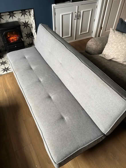 Photo of free IKEA Grey Sofa Bed (Walkden M28) #1