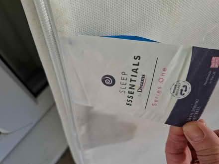 Photo of free Single coil sprung mattress (Horsell Woking GU21) #3