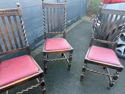 Photo of free 3 chairs (Derbyshire DE55) #1