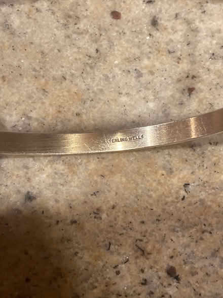 Photo of free Vintage Sterling Wells bangle 8” (Layhill) #3