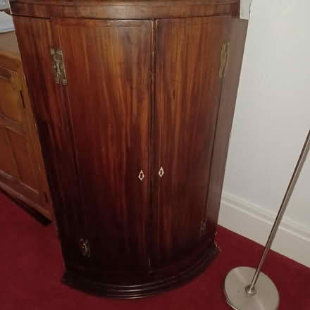 Photo of free Victorian wall mounted cabinet (Denton's Green WA10) #1