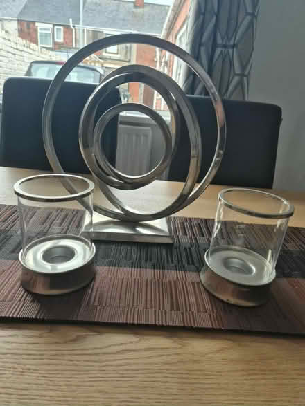 Photo of free Two candle holders and ornament (Ashington (NE63)) #1