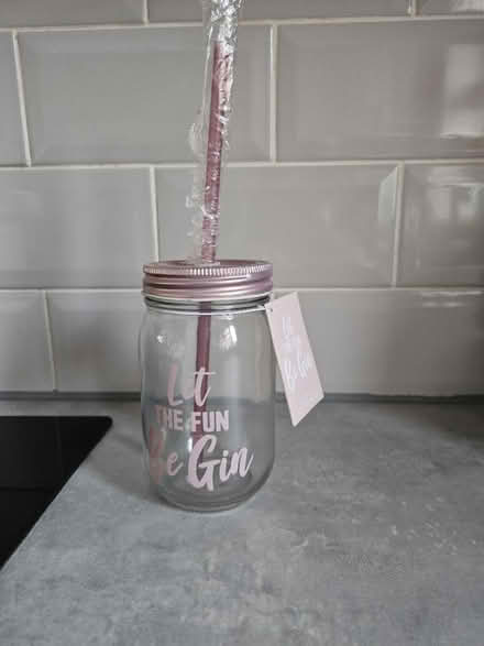 Photo of free New gin mason jar (Handsworth) #1