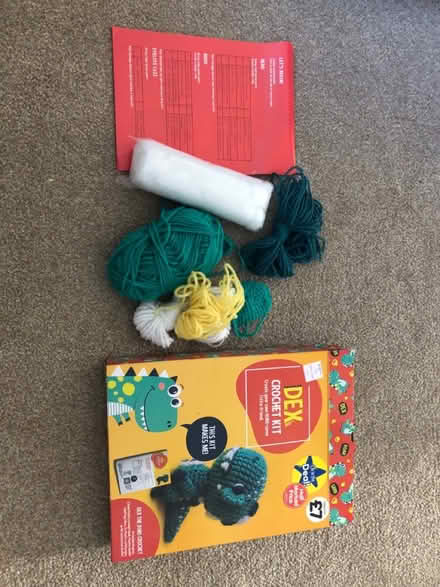 Photo of free Dino crochet kit (West Meads PO21) #1