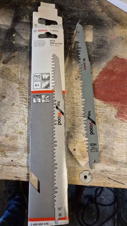 Photo of free Reciprocating Saw Blades (Seaside BN22) #1