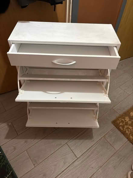 Photo of free Medium size shoe cabinet (Halewood L25) #1