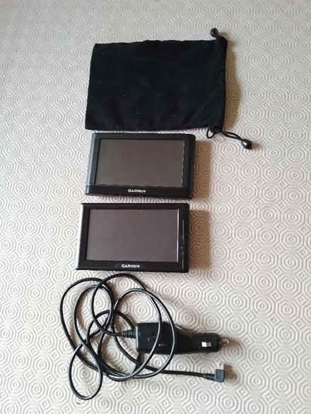 Photo of free Pair of Garmin Satnavs and cigar socket adapter. (Eastfield NE23) #1