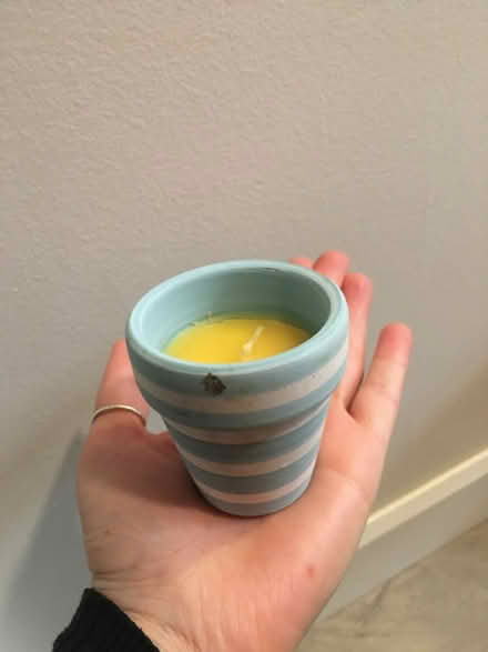Photo of free Small candles in pots (Earlscourt) #2