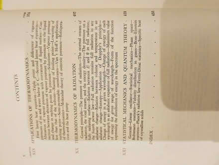 Photo of free A University Textbook of Physics Vol 3 Heat (Top Amersham HP6) #4
