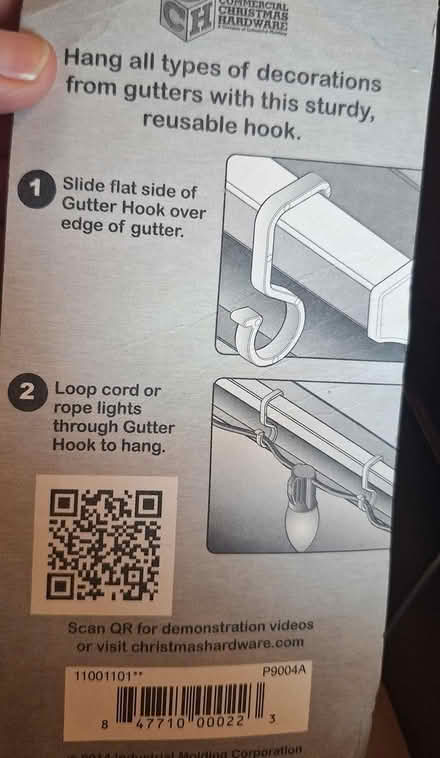 Photo of free Gutter hooks (SR, Bret Harte, near Jackson's) #2