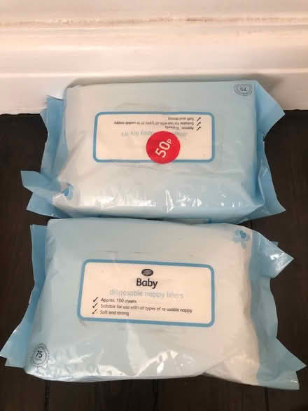 Photo of free Disposable Nappy Liners (200) (Leamington Spa (CV32)) #1