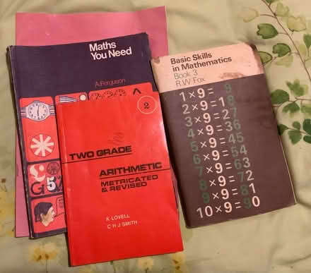 Photo of free Vintage maths books (The Meadows NG2) #1