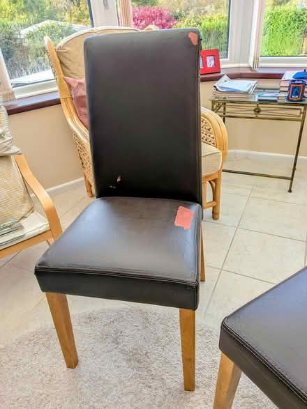 Photo of free Chairs, need recovering (SO16) #1