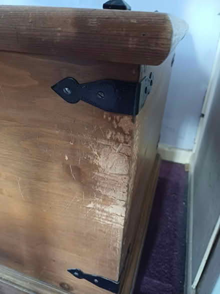 Photo of free Wooden Storage Box (Bushey North WD23) #1