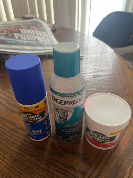 Photo of free Old but unopened pain remedies (Hintonburg) #1