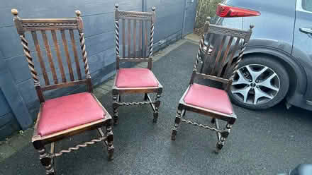 Photo of free 3 chairs (Derbyshire DE55) #2