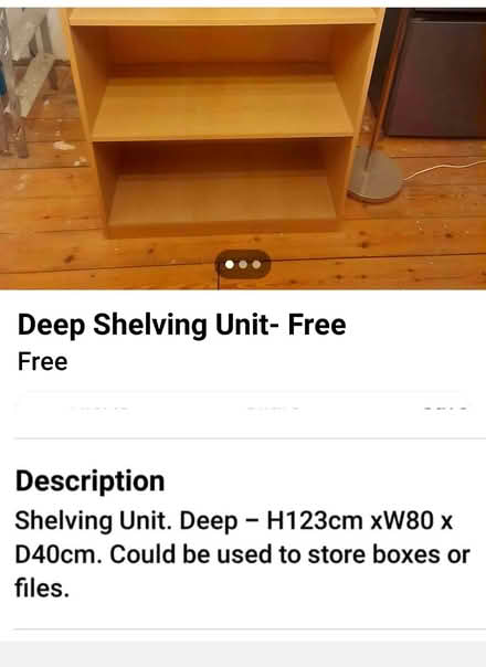 Photo of free Shelving unit (PO18 Nutbourne, Chichester) #1