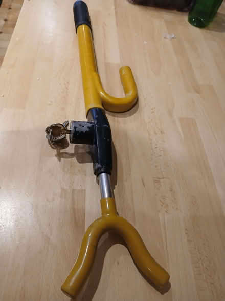 Photo of free Crooklock-type steering wheel immobiliser (Willington DE65) #1