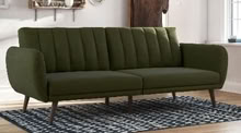 Photo of free Novogratz Brittany 81.5" green sofa (Cambridge) #1