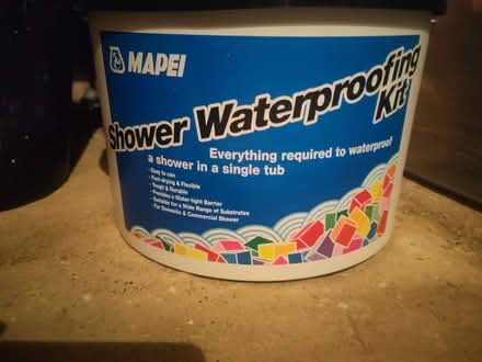 Photo of free Mapei shower waterproofing kit (Endymion rd, finsbury park, N4) #1