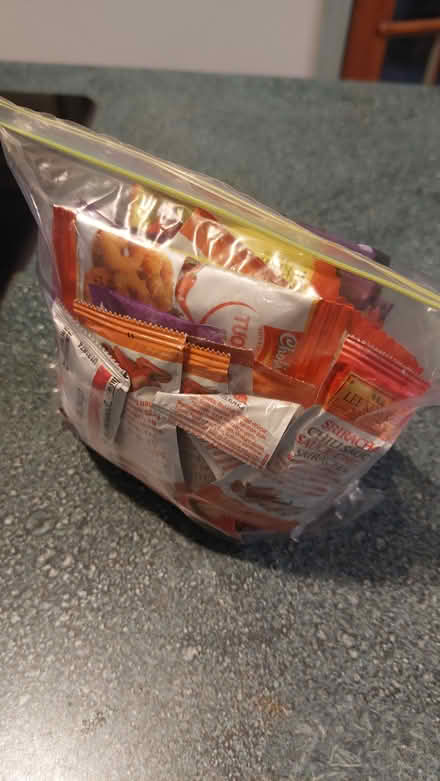 Photo of free Bag of condiments (Beaches, Toronto) #1