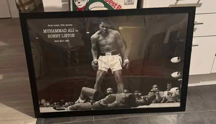Photo of free Large Muhammad Ali Framed Poster (Canton CF11) #1