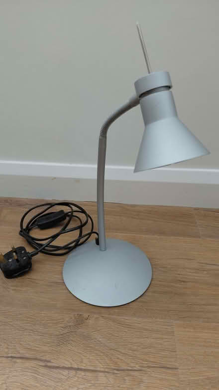 Photo of free Grey table desk lamp (Williamson Park LA1) #1