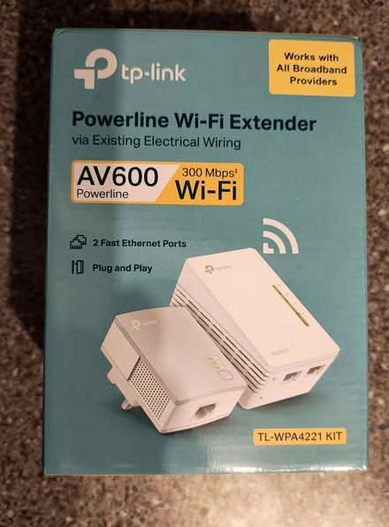 Photo of free TP-Link AV600 Powerline Wi-Fi Extender (Gleadless S12) #2