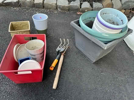 Photo of free Gardening pots and tools (Toms River) #1