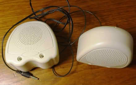 Photo of free Small pair of portable loudspeakers (Hove Park area BN3) #1