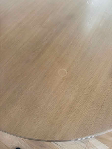 Photo of free Solid oak round dining table (W3 (near Larden Road)) #3
