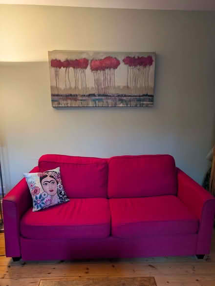 Photo of free Red Sofabed (Town Furze OX3) #1