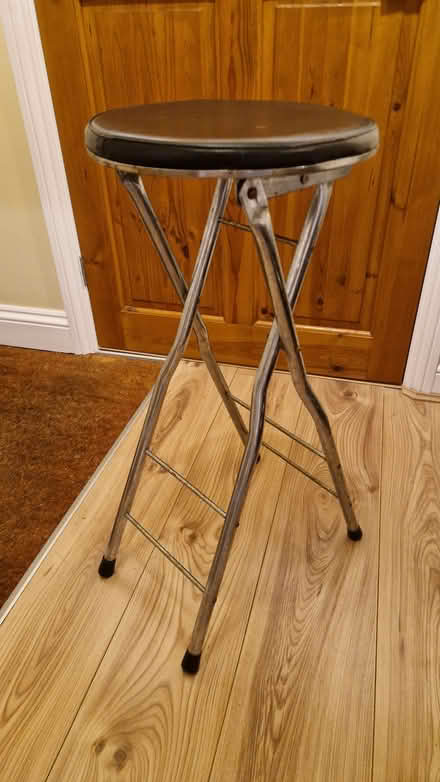 Photo of free Folding Bar Stool (Burton Latimer NN15) #1