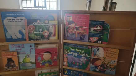 Photo of free Wooden display/book stand (Clapham) #4