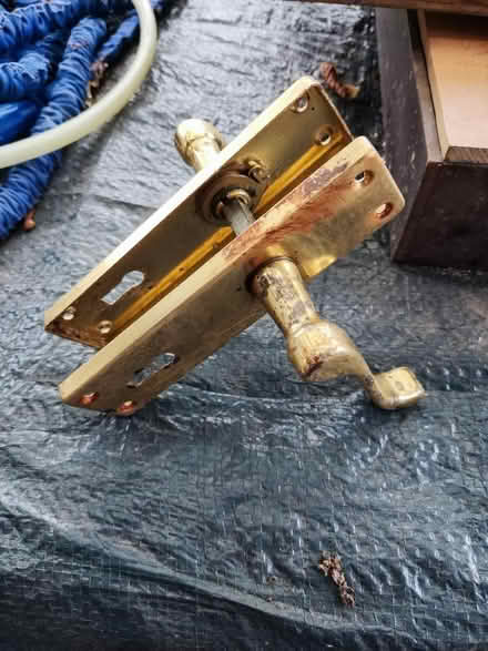 Photo of free Brass door handles (Great Moor SK7) #1