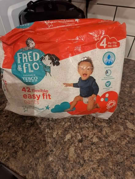 Photo of free Size 4 nappies (Chinley SK23) #1
