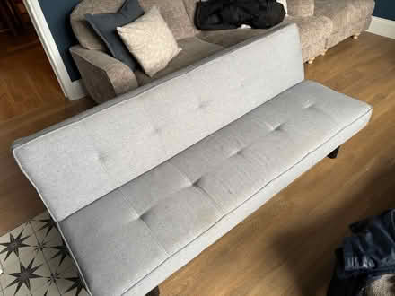 Photo of free IKEA Grey Sofa Bed (Walkden M28) #3