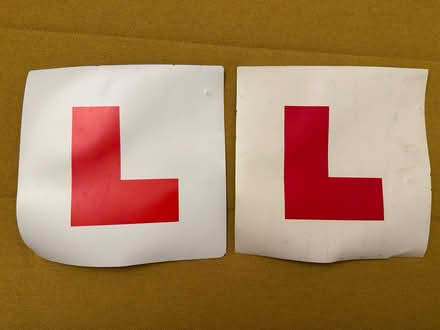 Photo of free Learner L plates for car (OX3 8TG) #1