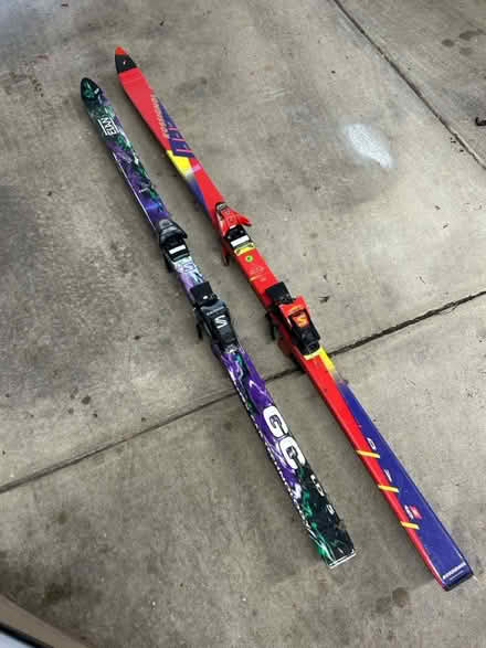Photo of free Two pair downhill skis Rossignol (South Evanston) #1