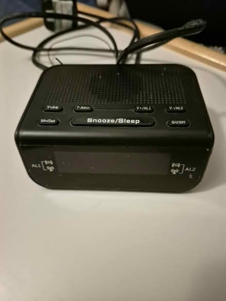 Photo of free Alarm clock radio (Horsham Town area) #2